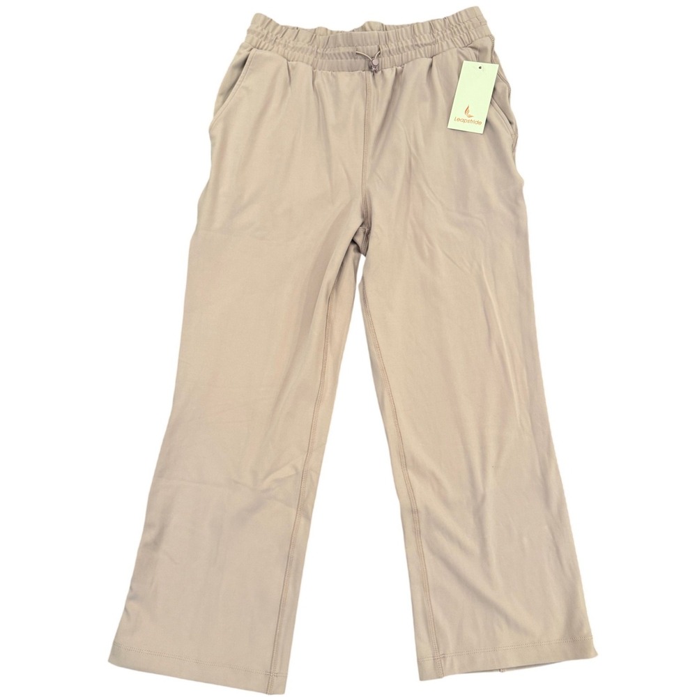 Leapstride Womens Straight Leg Track Pant Mauve Shadow CAP2509 24in Inseam M